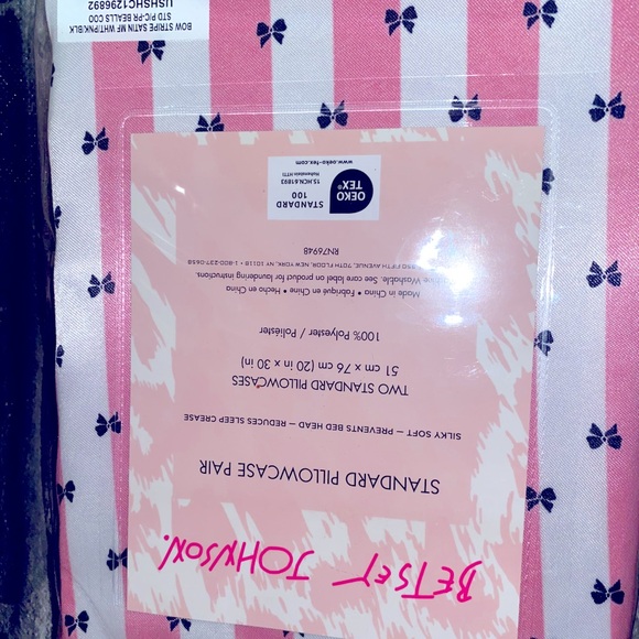 Betsey Johnson pillowcase set,NWT,polyester pillowcases,pillowcase set - Picture 6 of 8